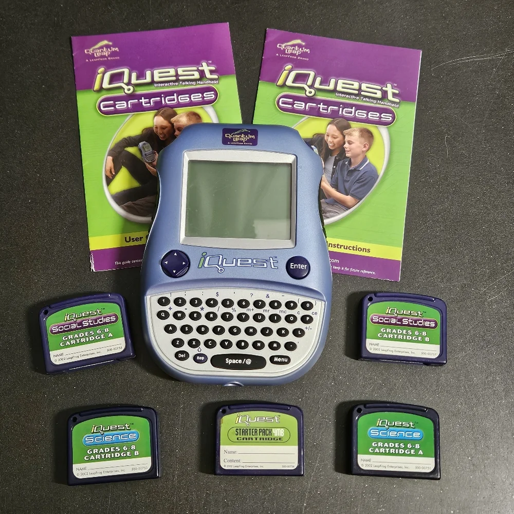 Quantum Leap iQuest Handheld Bundle with 5 cartilages & 2 manuals